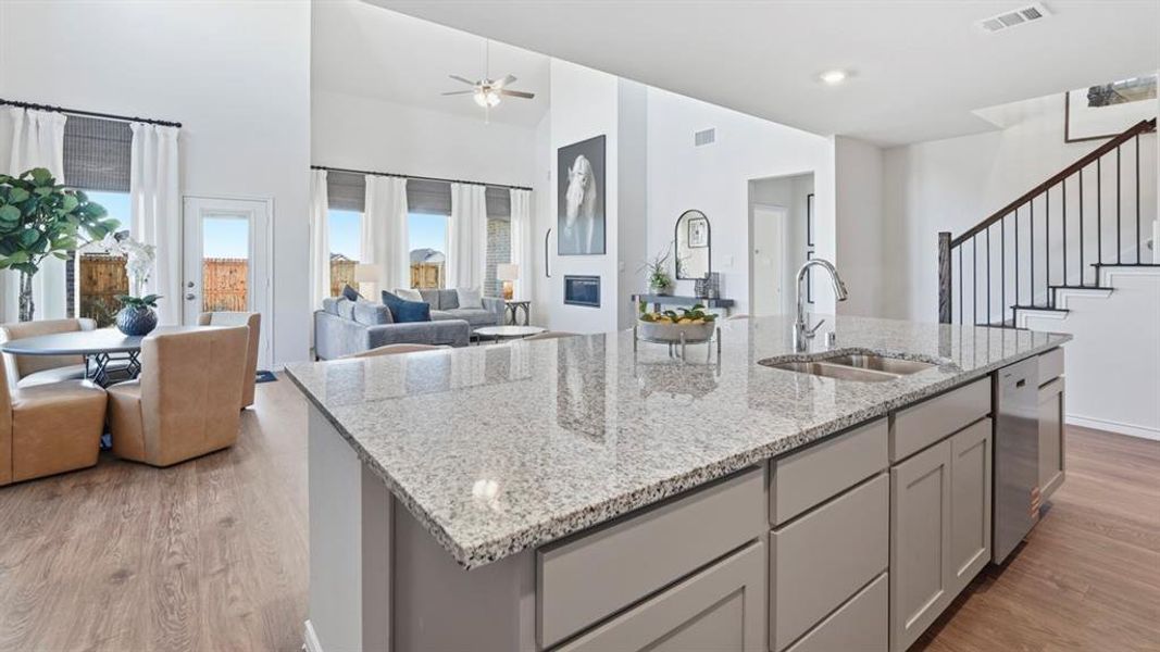 Furnished interior view inside a new home in The Woods at Lindsey Place, Anna (Image 37). Furnished interior view inside a new home in The Woods at Lindsey Place, Anna (Image 37).