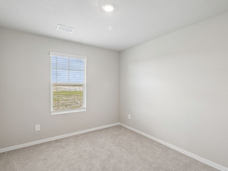 Spacious, unfurnished interior of a new home in Parks at Foster Crossing - Signature Series, Anna (Image 23). Spacious, unfurnished interior of a new home in Parks at Foster Crossing - Signature Series, Anna (Image 23).