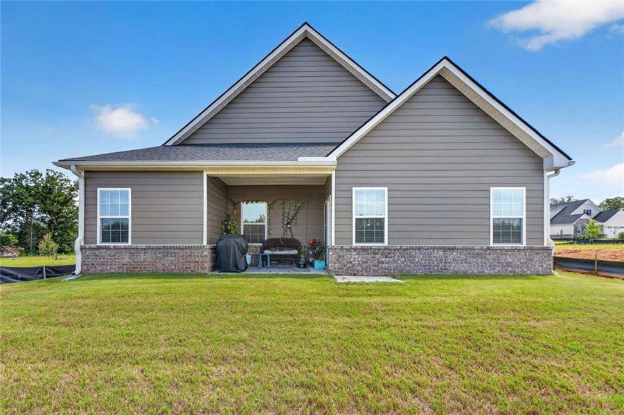 Exterior details and patio area of a home in , McDonough (Image 3).