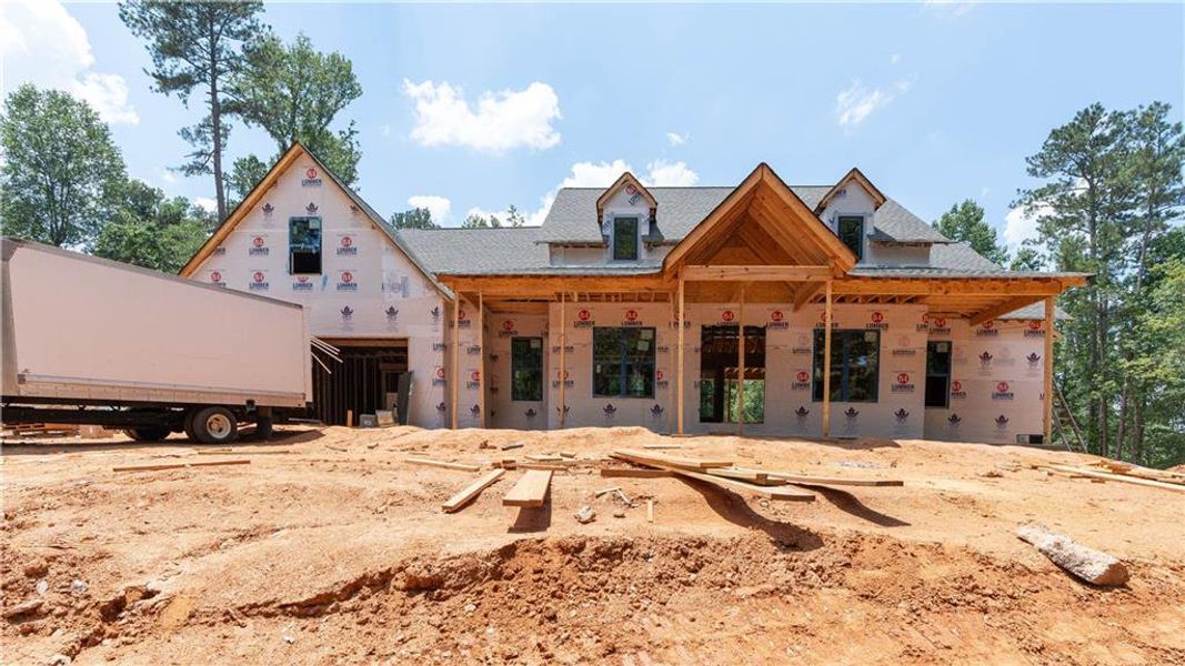 Front exterior of a new home in , Carrollton, GA, highlighting curb appeal (Image 27).