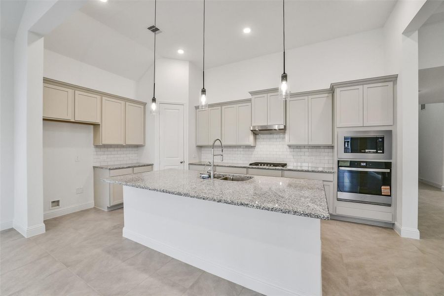 Furnished interior view inside a new home in Mavera, Conroe (Image 8).
