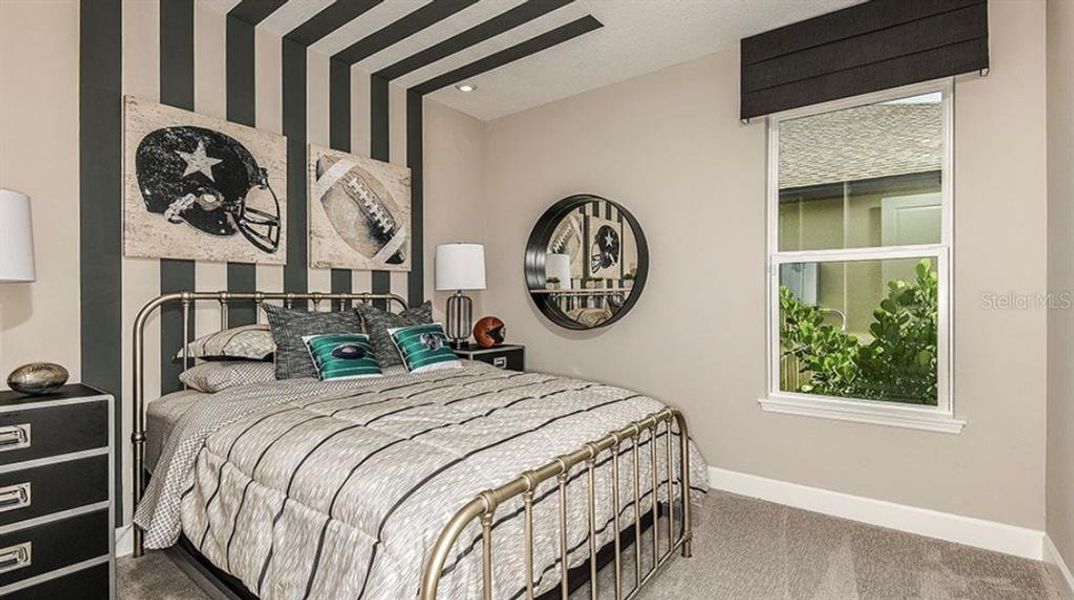 Furnished interior view inside a new home in The Waters at Center Lake Ranch, St. Cloud (Image 2).