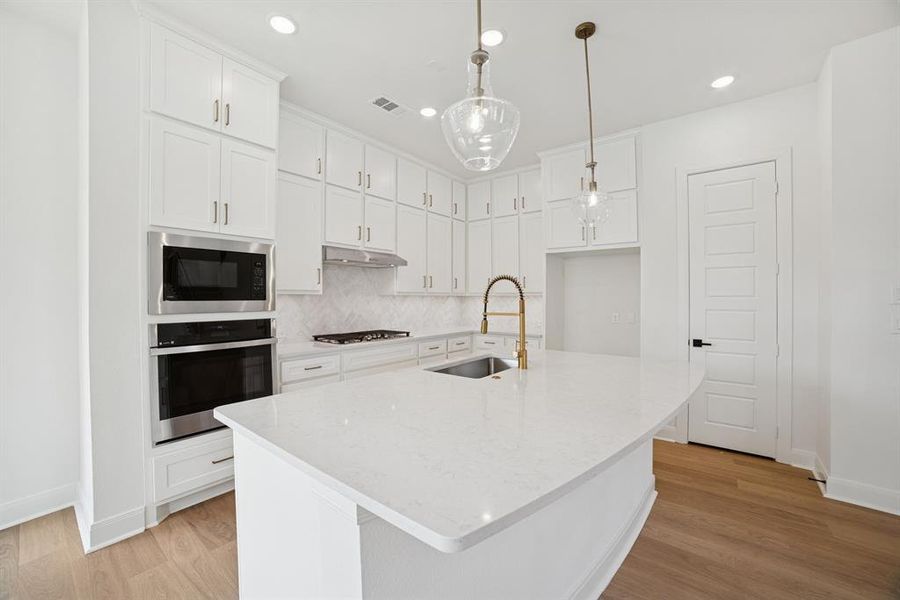 Furnished interior view inside a new home in Walsh Cottage, Annetta North (Image 5).