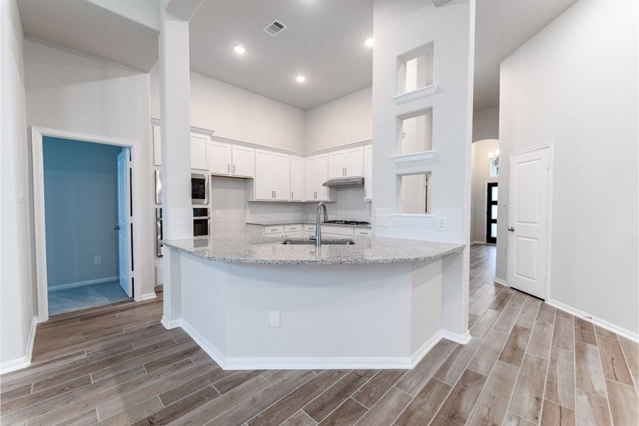 Furnished interior view inside a new home in Canterra Creek, Rosharon (Image 5).