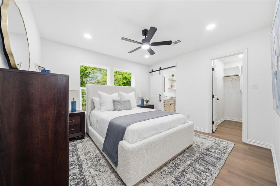 Furnished interior view inside a new home in , Hillsboro (Image 15).