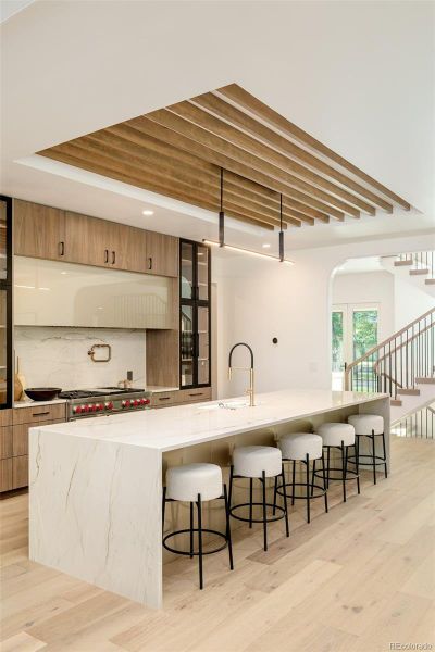 Furnished interior view inside a new home in , Denver (Image 27).