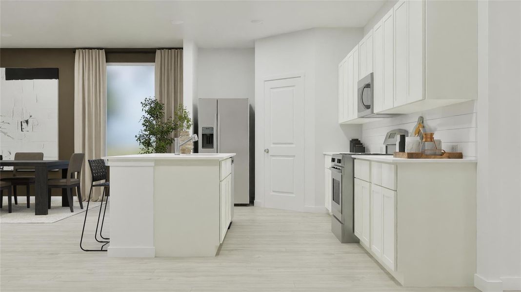 Furnished interior view inside a new home in Waterstone, Kyle (Image 15).