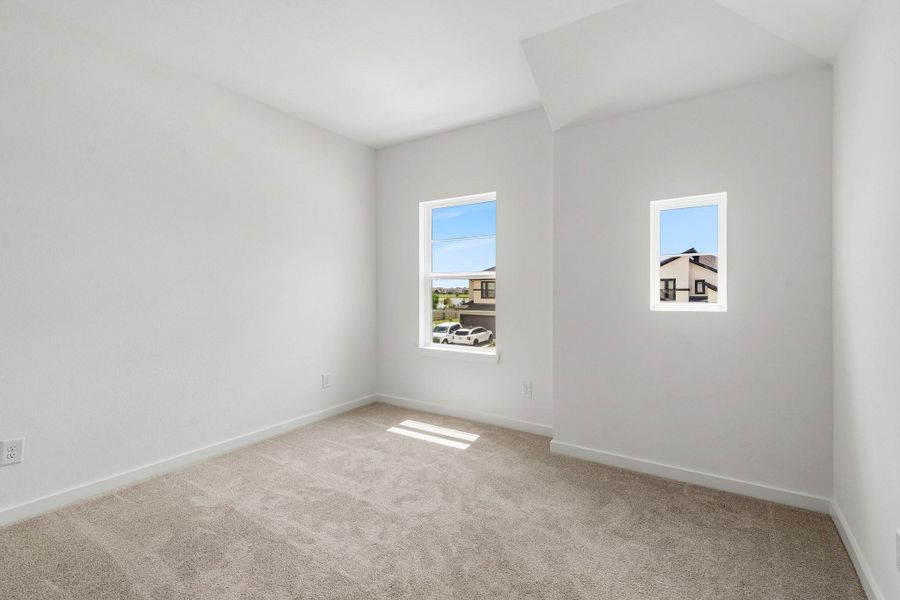Spacious, unfurnished interior of a new home in Bridgeland 45', 50', 70', Cypress (Image 9).