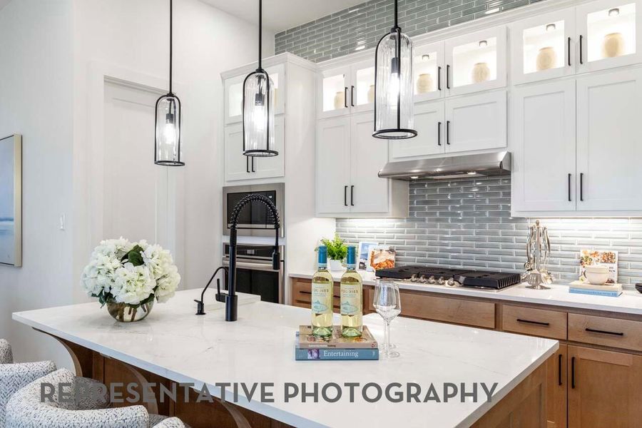 Furnished interior view inside a new home in Midline, Webster (Image 13).