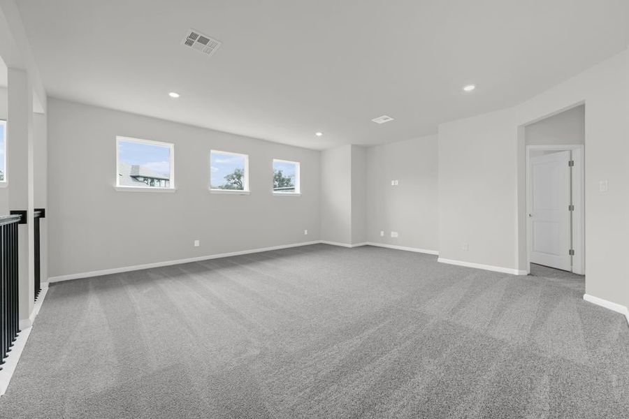 Spacious, unfurnished interior of a new home in Parkside on the River 60s, Georgetown (Image 10).