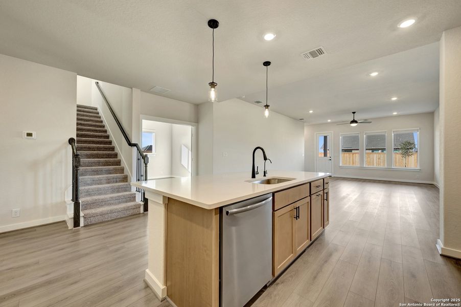 Furnished interior view inside a new home in Mayfair - Select Classic Series, New Braunfels (Image 12).