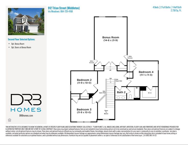 2D floor plan layout of this home in Iris Meadows, Moore, SC (Image 4). 2D floor plan layout of this home in Iris Meadows, Moore, SC (Image 4).