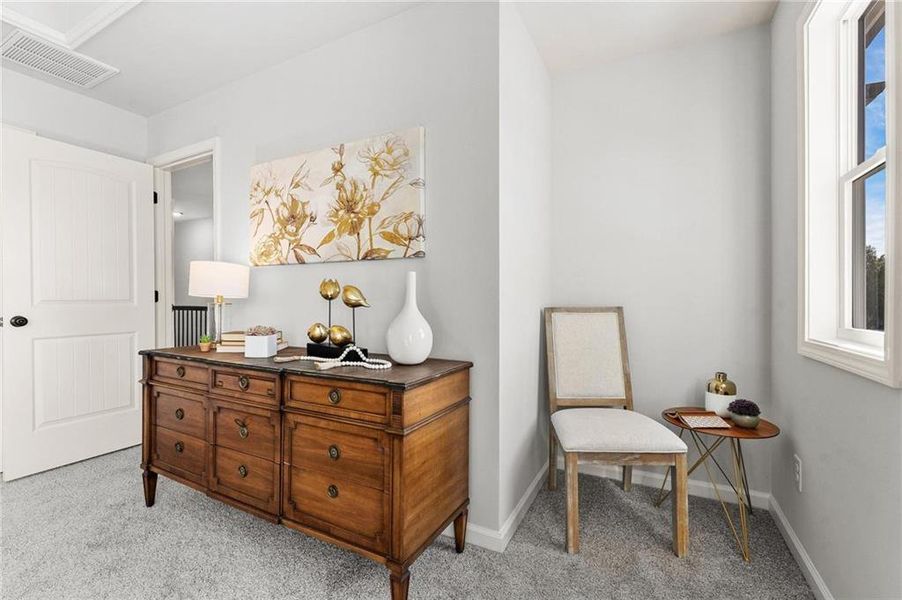 Furnished interior view inside a new home in , Hartwell (Image 5).