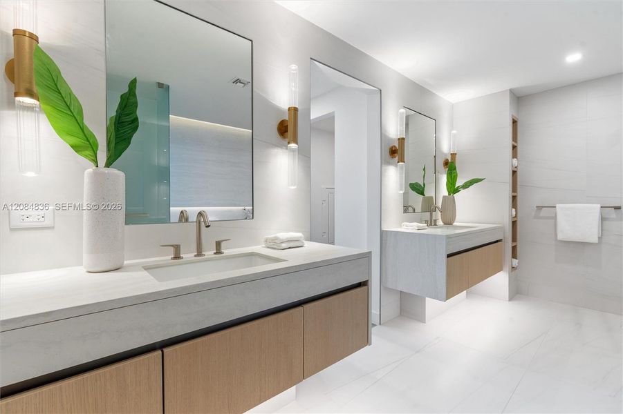 Furnished interior view inside a new home in Casamar, Pompano Beach (Image 19).