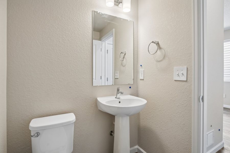 Furnished interior view inside a new home in Pintail Commons at Johnstown Village, Johnstown (Image 7).