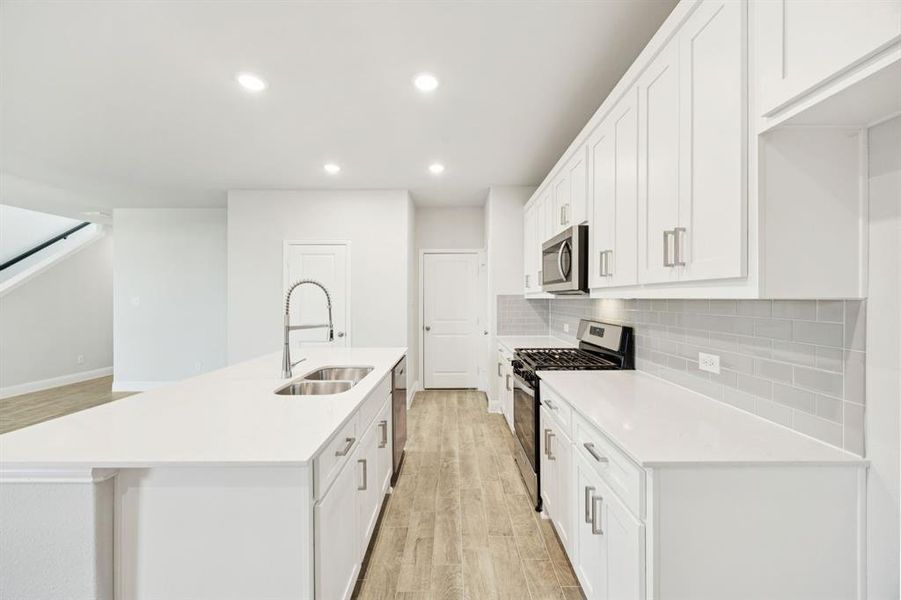 Furnished interior view inside a new home in Sicily, Princeton (Image 10).