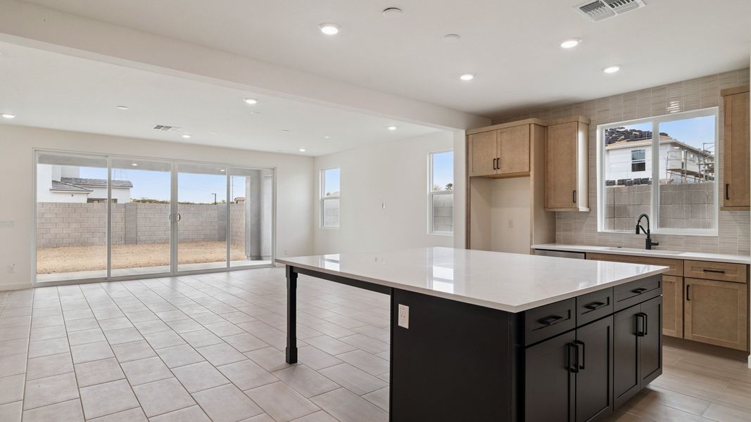 Furnished interior view inside a new home in The Ridge at Stone Butte, Phoenix (Image 7).