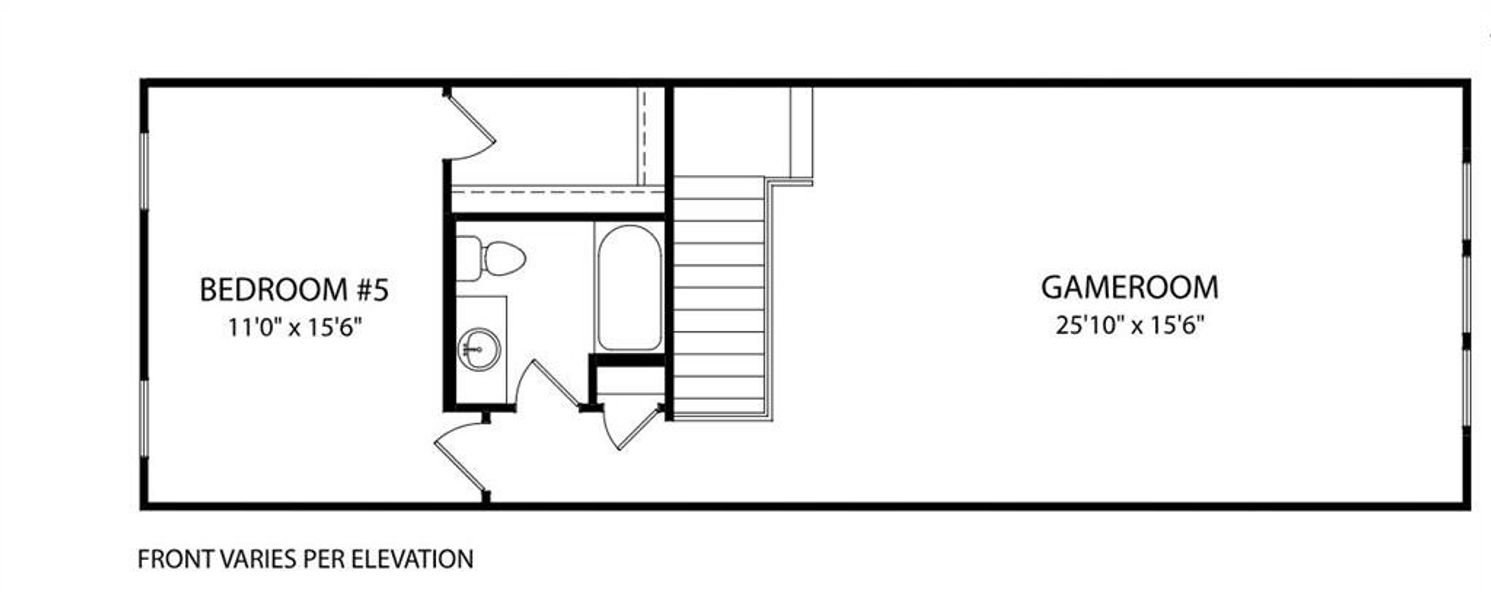 Presley Second Floor Plan