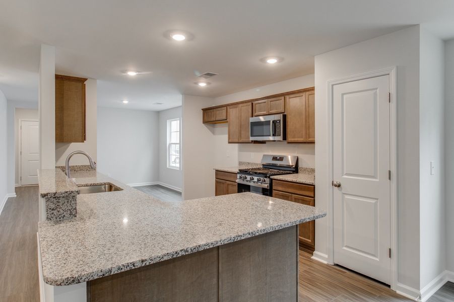 Furnished interior view inside a new home in Ellington, Elgin (Image 16).