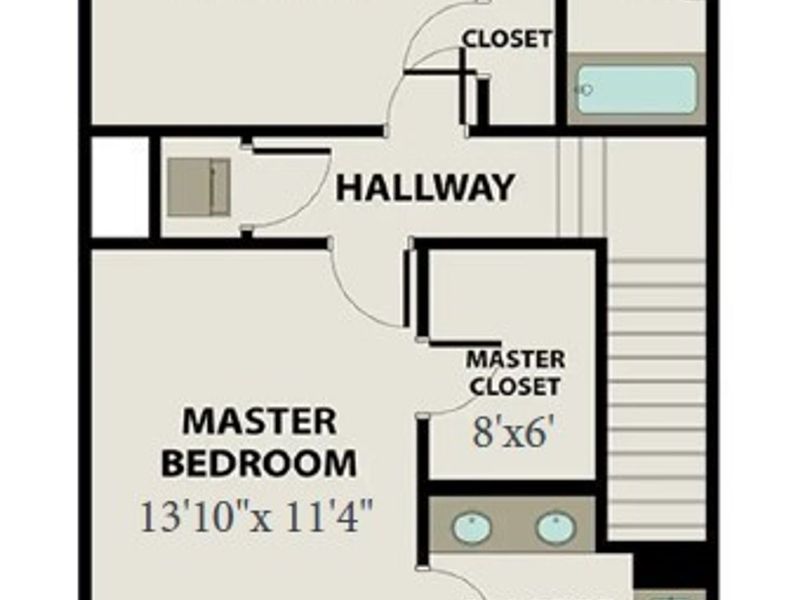 2D floor plan layout of this home in The Towns at Red River, Gallatin, TN (Image 5). 2D floor plan layout of this home in The Towns at Red River, Gallatin, TN (Image 5).