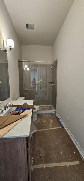 In-progress construction of a new home in Peacock Isle, Dickinson, TX (Image 5).