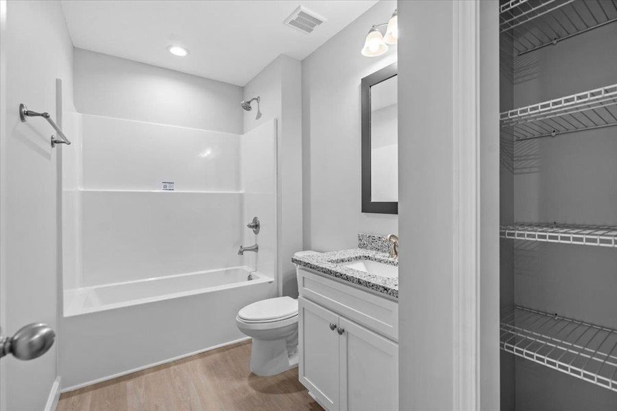 Furnished interior view inside a new home in Zanes Creek, Inman (Image 12).