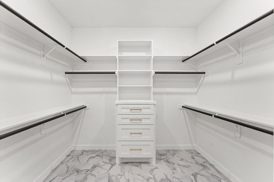 Master closet. Master closet.