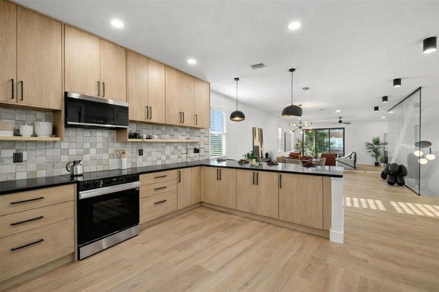 Furnished interior view inside a new home in , Tampa (Image 18).