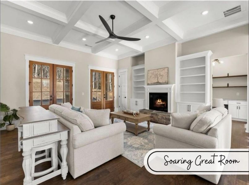 Furnished interior view inside a new home in , Gainesville (Image 5).