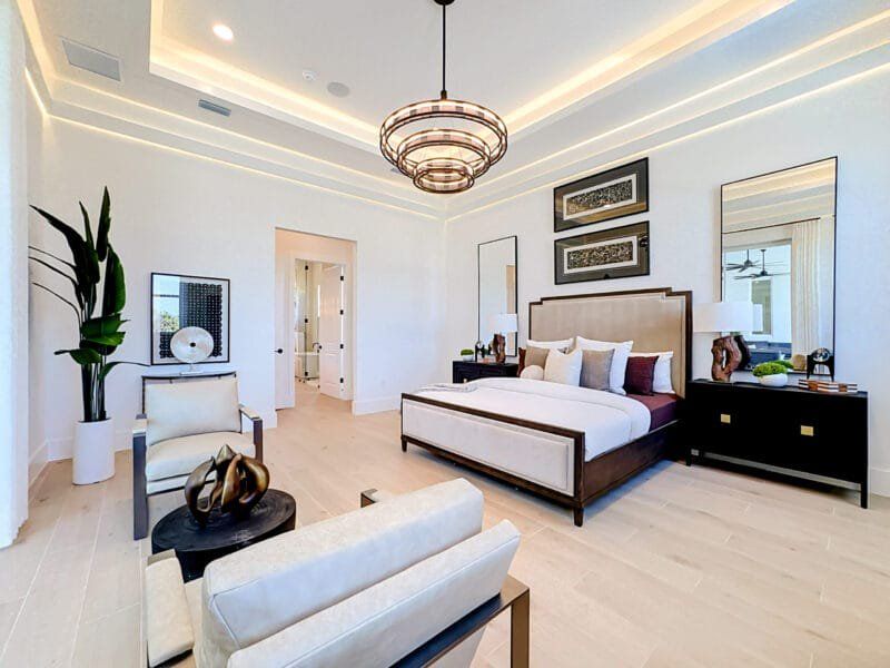 Furnished interior view inside a new home in Legends Bay, Bradenton (Image 14).
