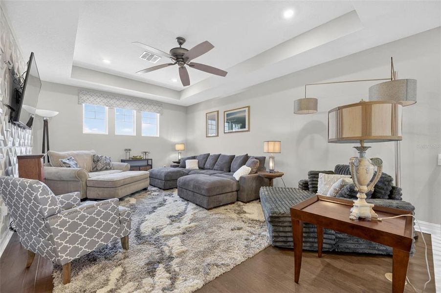 Furnished interior view inside a new home in SouthShore Yacht Club, Ruskin (Image 15).