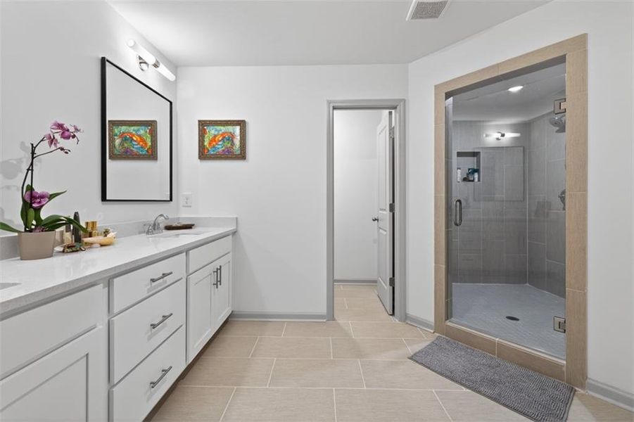 Furnished interior view inside a new home in , Winder (Image 8).