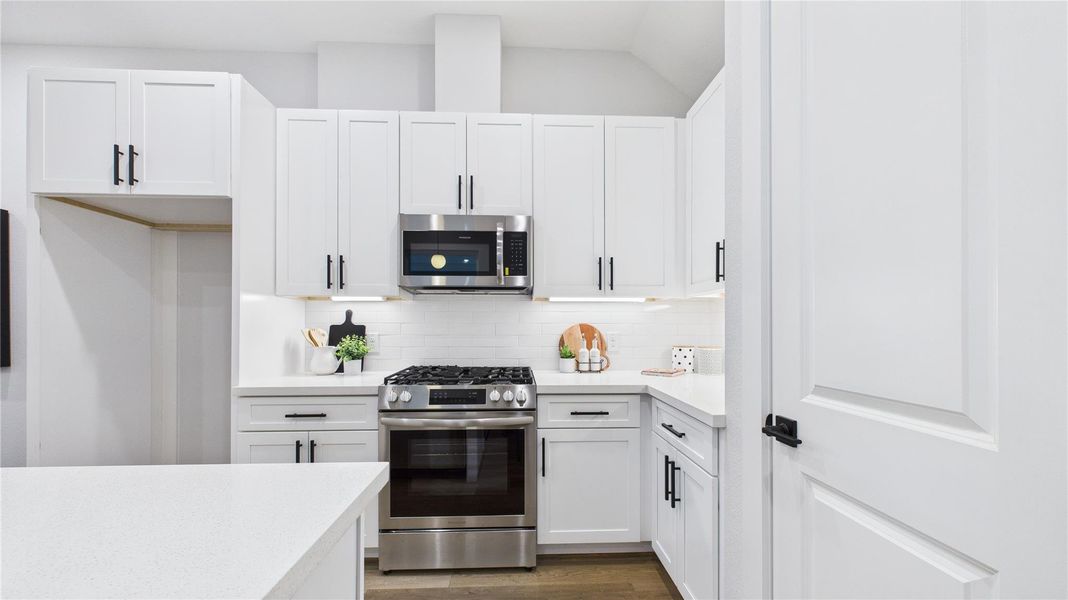Furnished interior view inside a new home in , Houston (Image 30).
