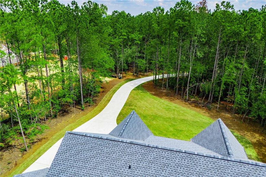 Front exterior of a new home in , Douglasville, GA, highlighting curb appeal (Image 30).
