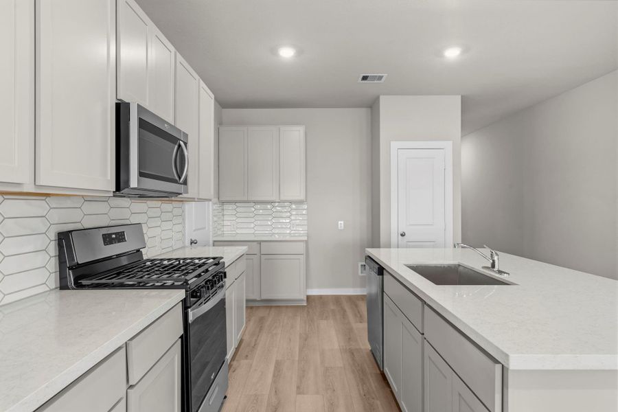 Furnished interior view inside a new home in Cypress Green, Hockley (Image 9).