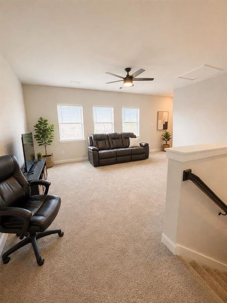 Furnished interior view inside a new home in Terra Trace, Fort Worth (Image 27).