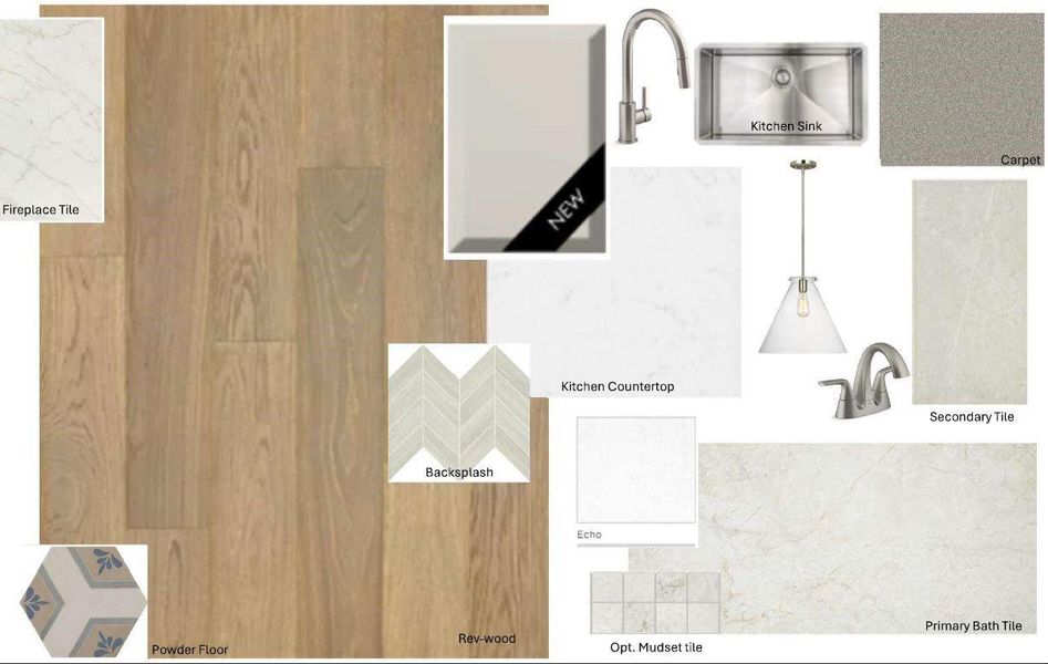 Sample of building materials used in homes in Harvest Green, Richmond (Image 4). Sample of building materials used in homes in Harvest Green, Richmond (Image 4).