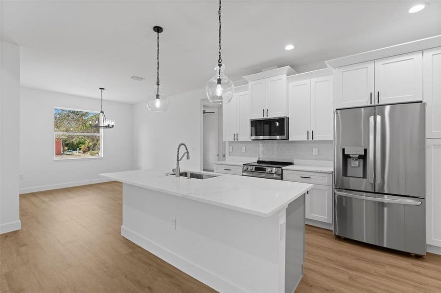 Furnished interior view inside a new home in , North Port (Image 6).