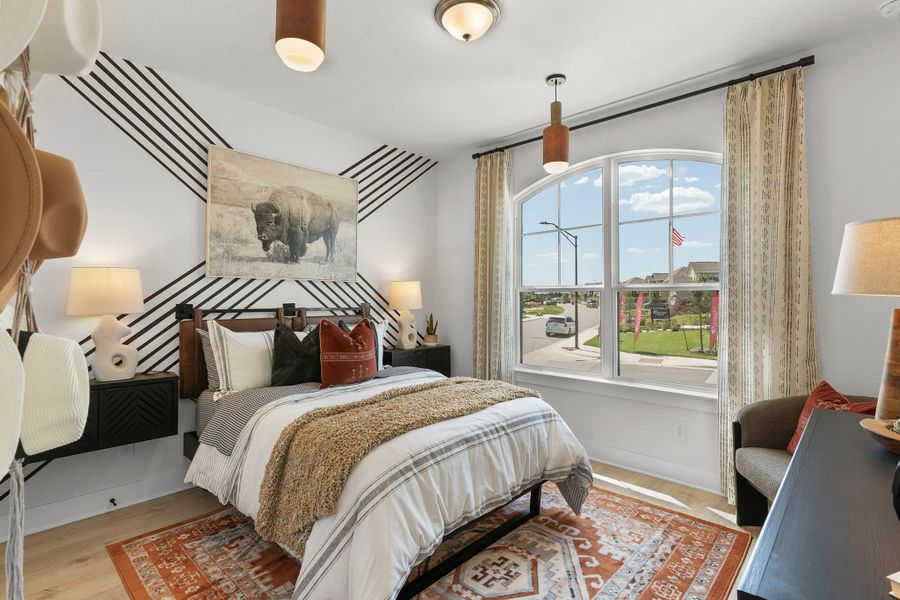 Representative furnished interior of a home built from the Branford by Chesmar Homes in Highland Village, Georgetown (Image 5).