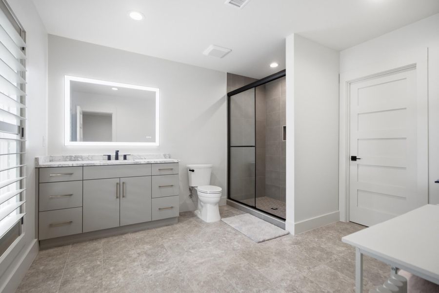 Furnished interior view inside a new home in , Mount Pleasant (Image 31).