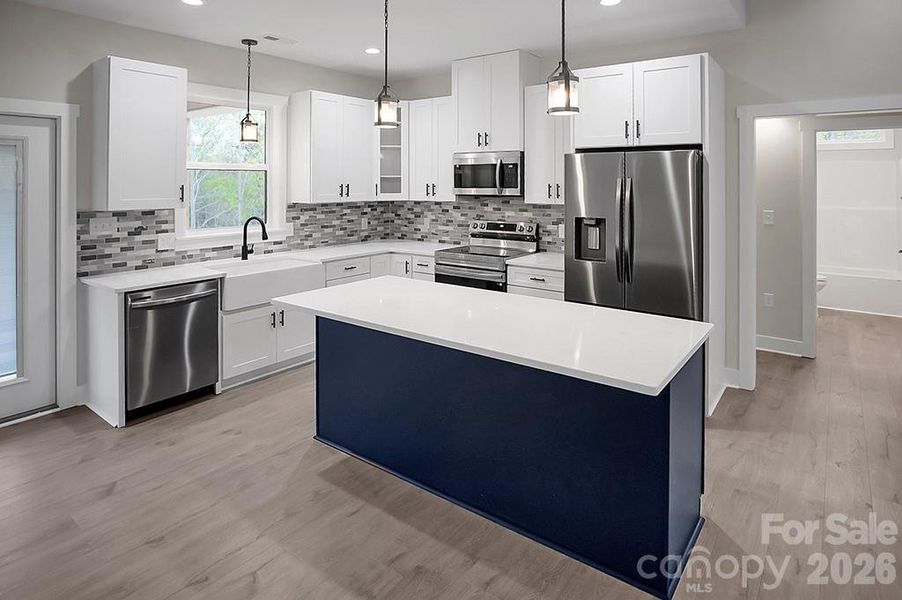 Furnished interior view inside a new home in , Rutherfordton (Image 9).