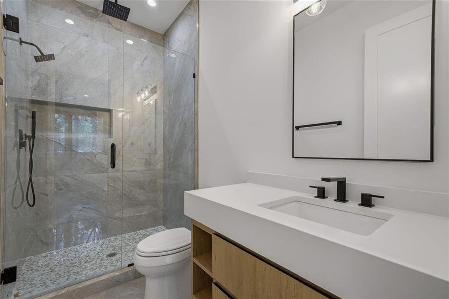 Furnished interior view inside a new home in , Atlanta (Image 66). Furnished interior view inside a new home in , Atlanta (Image 66).