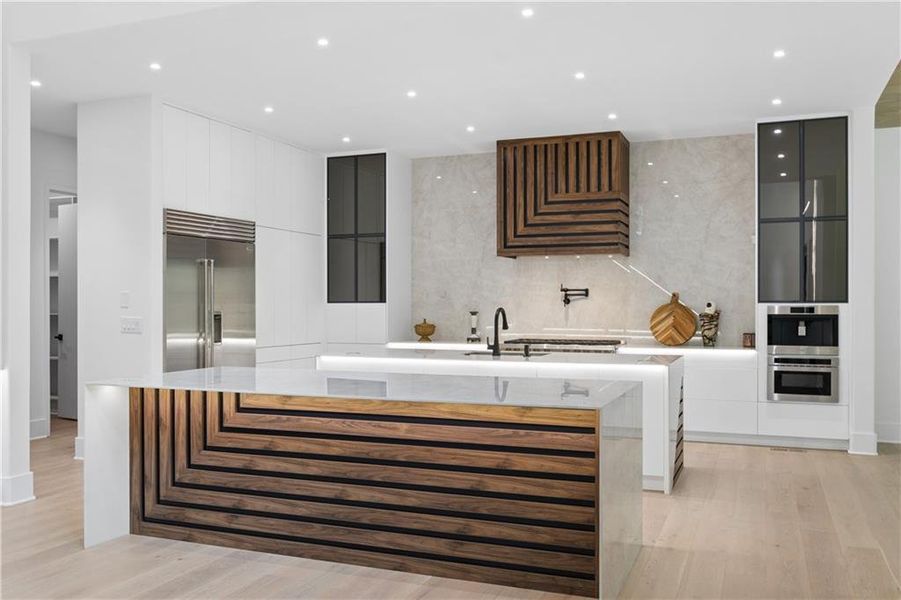 Furnished interior view inside a new home in , Sandy Springs (Image 15).