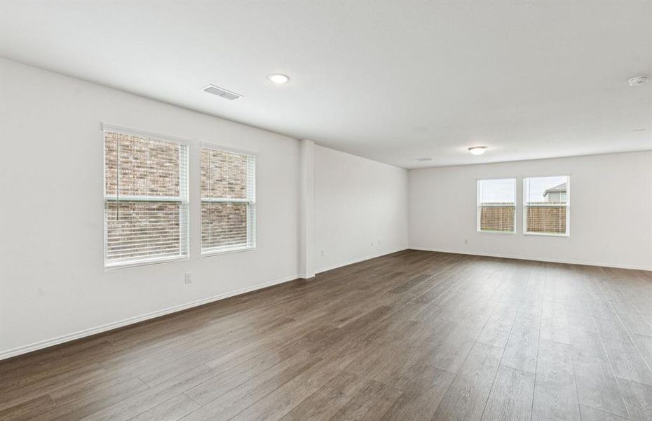 Bright and inviting gathering room perfect for entertaining *Real home pictured Bright and inviting gathering room perfect for entertaining *Real home pictured