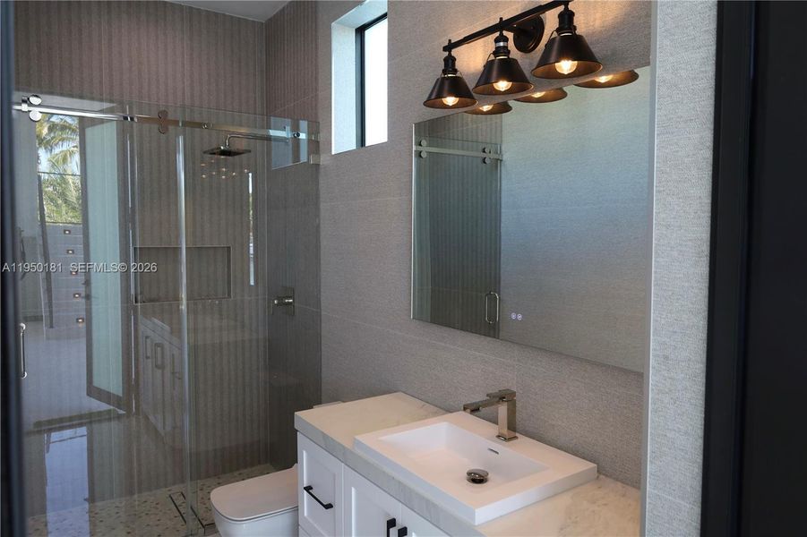 Furnished interior view inside a new home in , Key Largo (Image 4).