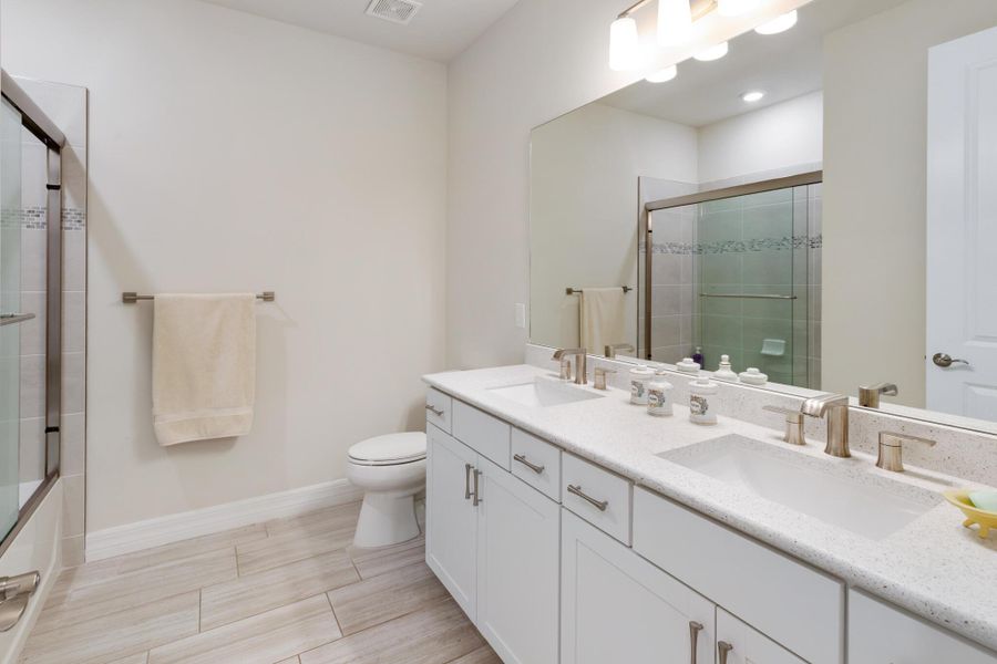 Furnished interior view inside a new home in , Port St. Lucie (Image 6).