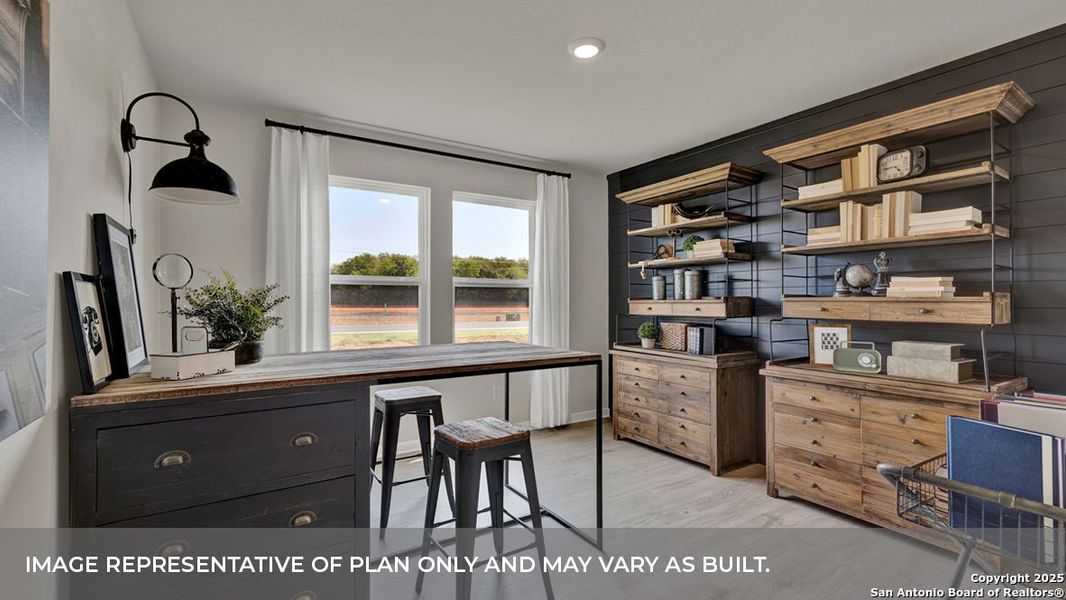 Furnished interior view inside a new home in Hartland Ranch, Lockhart (Image 22).