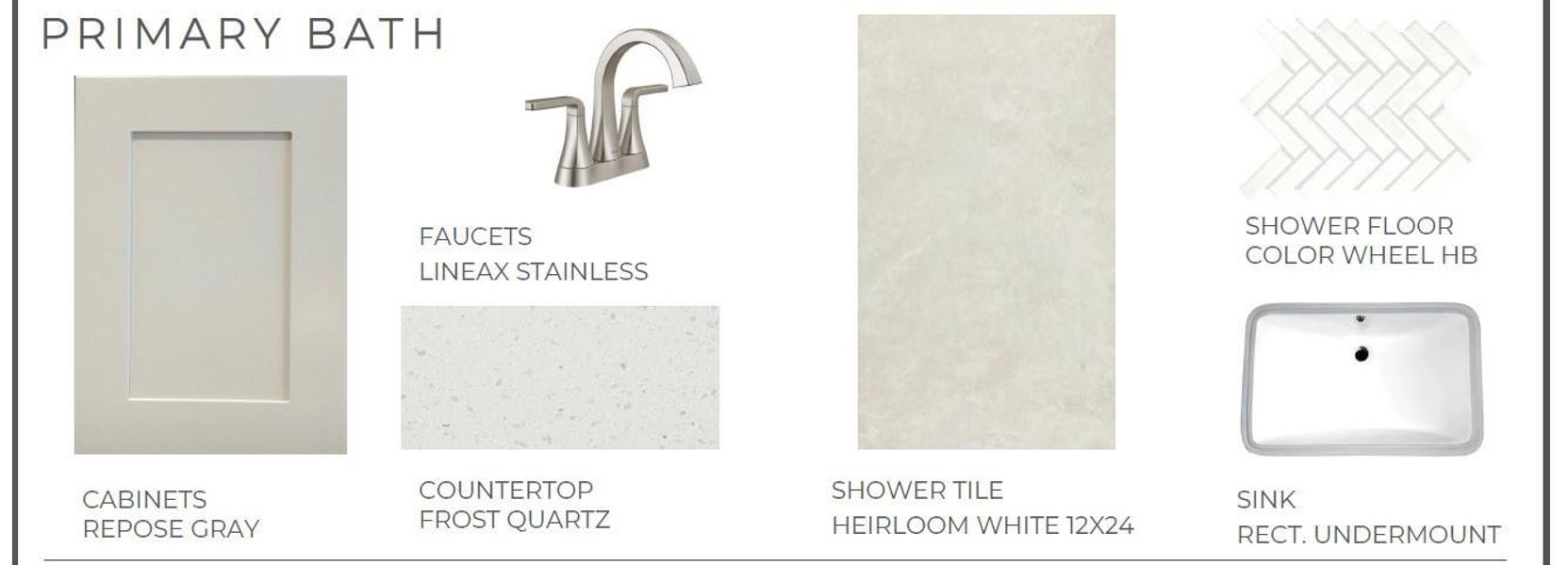 Sample of building materials used in homes in Evergrove, Richmond (Image 4).