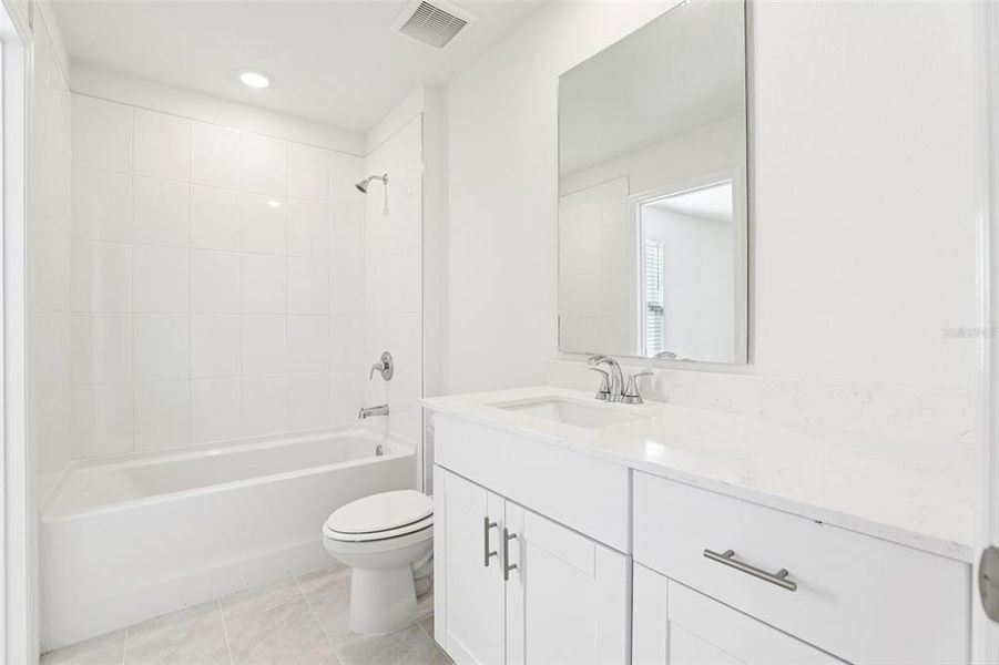 Furnished interior view inside a new home in The Meadow at Crossprairie Bungalows, St. Cloud (Image 15).