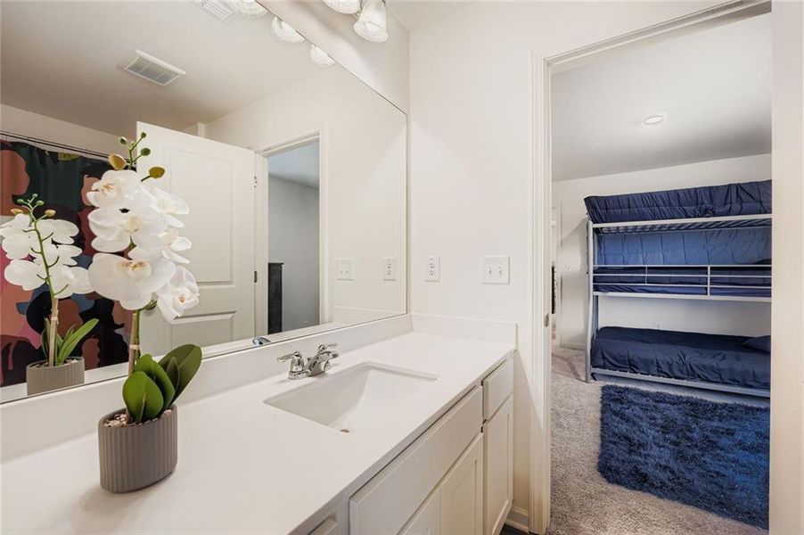 Furnished interior view inside a new home in , Villa Rica (Image 25). Furnished interior view inside a new home in , Villa Rica (Image 25).